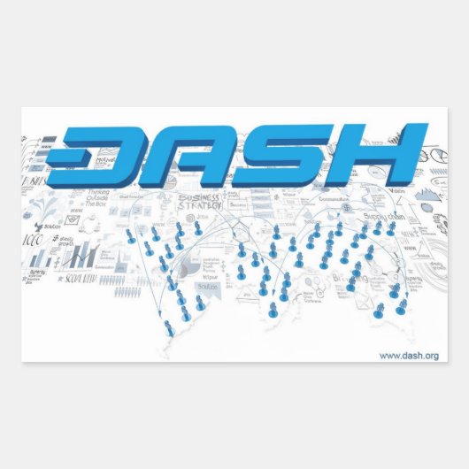 Rectangulaire Sticker Dash S13 (Devant)