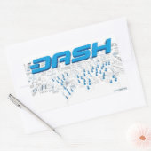 Rectangulaire Sticker Dash S13 (Enveloppe)