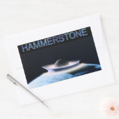 Rectangulaire Sticker de bande de Hammerstone (Enveloppe)