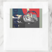 Rectangulaire Sticker de campagne Trump | Anti Donald Trump (Sac)
