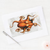 Rectangulaire Sticker de Cephalopoda des îles Hawaii (Enveloppe)