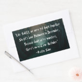 Rectangulaire Sticker de devis de scène ILL #2 (Enveloppe)