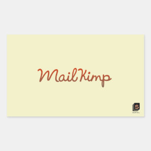 Rectangulaire Sticker de don de podcast série