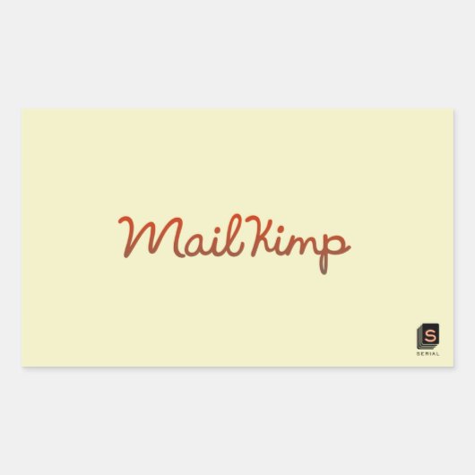 Rectangulaire Sticker de don de podcast série (Devant)