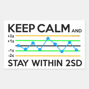 Rectangulaire Sticker de laboratoire de contrôle de la qualité