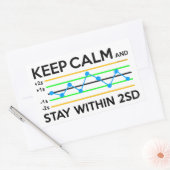 Rectangulaire Sticker de laboratoire de contrôle de la qualité (Enveloppe)