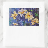 Rectangulaire Sticker de l'Alaska Daisies (Sac)