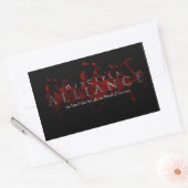 Rectangulaire Sticker de l'alliance disciple (Enveloppe)