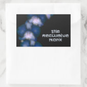 Rectangulaire Sticker de logo neuf moine (Sac)