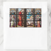 Rectangulaire Sticker de Noël de la fenêtre de l'église (Sac)