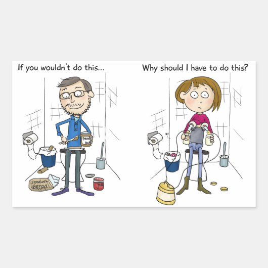 Rectangulaire Sticker de pompage (Devant)