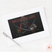 Rectangulaire Sticker de résistance Molon Labe (Enveloppe)