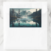 Rectangulaire Sticker de retraite (Sac)