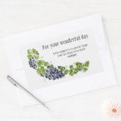 Rectangulaire Sticker de temps de récolte (Enveloppe)