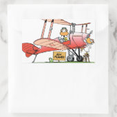 Rectangulaire Sticker de vol de marbre Ding Duck Joy (Sac)