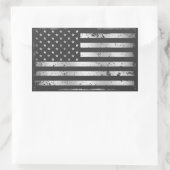 Rectangulaire Sticker Distressed American Flag II (Sac)