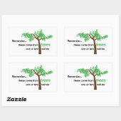 Rectangulaire Sticker distributeur de serviettes en papier (Feuille)