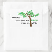 Rectangulaire Sticker distributeur de serviettes en papier (Sac)