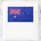 Rectangulaire Sticker DRAG AUSTRALIA (Sac)