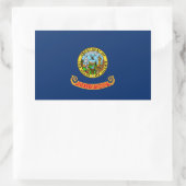 Rectangulaire Sticker Drapeau De L'État D'Idaho (Sac)