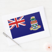 Rectangulaire Sticker Drapeau des îles Caïmans (Enveloppe)