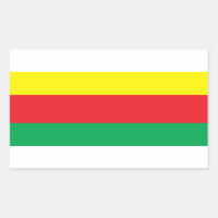 Sticker Drapeau du Kurdistan de Rojava