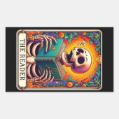 Rectangulaire Sticker du lecteur de Tarot (Devant)