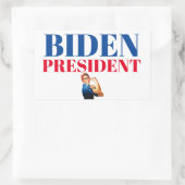 Rectangulaire Sticker du président Biden (Sac)