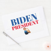 Rectangulaire Sticker du président Biden (Enveloppe)