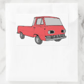 Rectangulaire Sticker Econo (Sac)