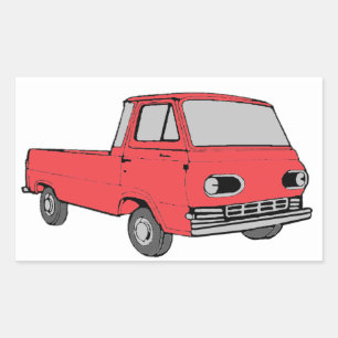 Rectangulaire Sticker Econo