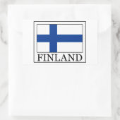 Rectangulaire sticker finlandais (Sac)