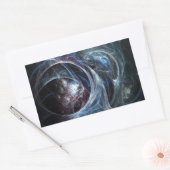 Rectangulaire Sticker fractal : Grotte de l'araignée (Enveloppe)