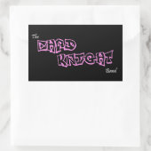 Rectangulaire Sticker frais Chad Knight Band (Sac)