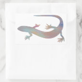 Rectangulaire Sticker Gecko De Style Acrylique (Sac)