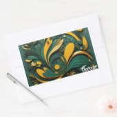 Rectangulaire Sticker Grande Arte Biodiversidad Viva (Enveloppe)