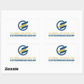 Rectangulaire Sticker GSE (Feuille)