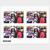 Rectangulaire Sticker HALLOWEEN RECTANGLE (Feuille)