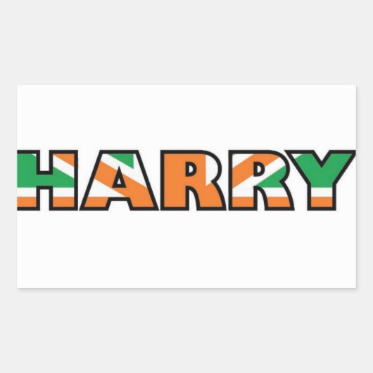 Rectangulaire sticker Harry Styles (Devant)