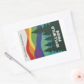 Rectangulaire Sticker Idyllwild Pride (Enveloppe)