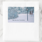 Rectangulaire Sticker Inspiré Narnia (Sac)