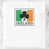 Rectangulaire sticker irlandais (Sac)