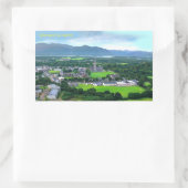 Rectangulaire Sticker Irlande (Sac)
