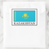 Rectangulaire sticker kazakh (Sac)