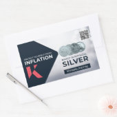 Rectangulaire Sticker Kinesis 1 avec le code QR de référence Mak (Enveloppe)