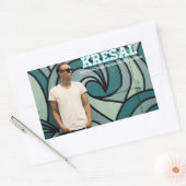Rectangulaire Sticker Kresal (Enveloppe)