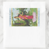 Rectangulaire Sticker Lakshmi Save-the-Date (Sac)