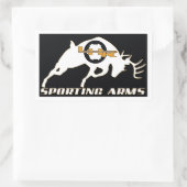 Rectangulaire Sticker LHR Sporting Arms Buck (Sac)