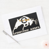 Rectangulaire Sticker LHR Sporting Arms Buck (Enveloppe)