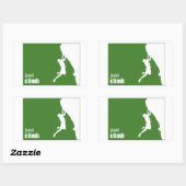 Rectangulaire Sticker Monter (Feuille)